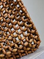 Saint Laurent LE 5 À 7 large in wood beads - Image 9