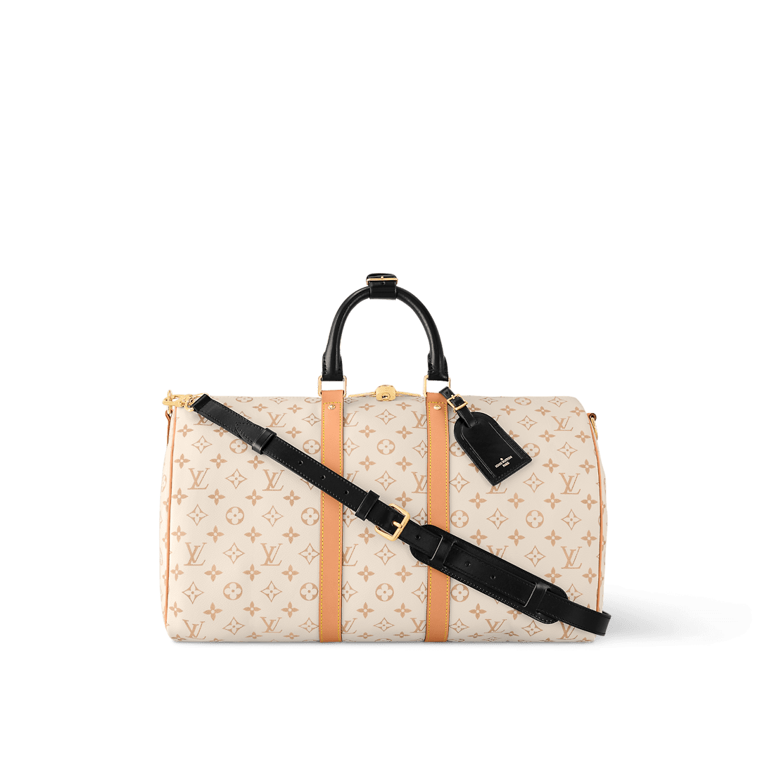 jfwpl1e2-10002-6 Louis Vuitton M46863 Keepall Bandoulière 45 - Image 1