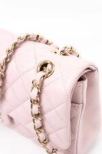 Chanel Medium Classic Double Flap Light Pink Caviar Light Gold Hardware - Image 7