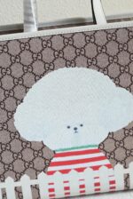GUCCI CHILDREN’S DOG PRINT TOTE BAG - Image 6