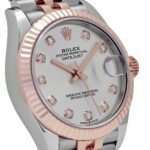 Rolex Datejust 31 278271 ‘Ladies’ Stainless Steel Rose Gold Silver Diamond Dial (2025) - Image 5