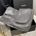 SAINT LAURENT NIKI MEDIUM IN CRINKLED VINTAGE LEATHER - Image 6