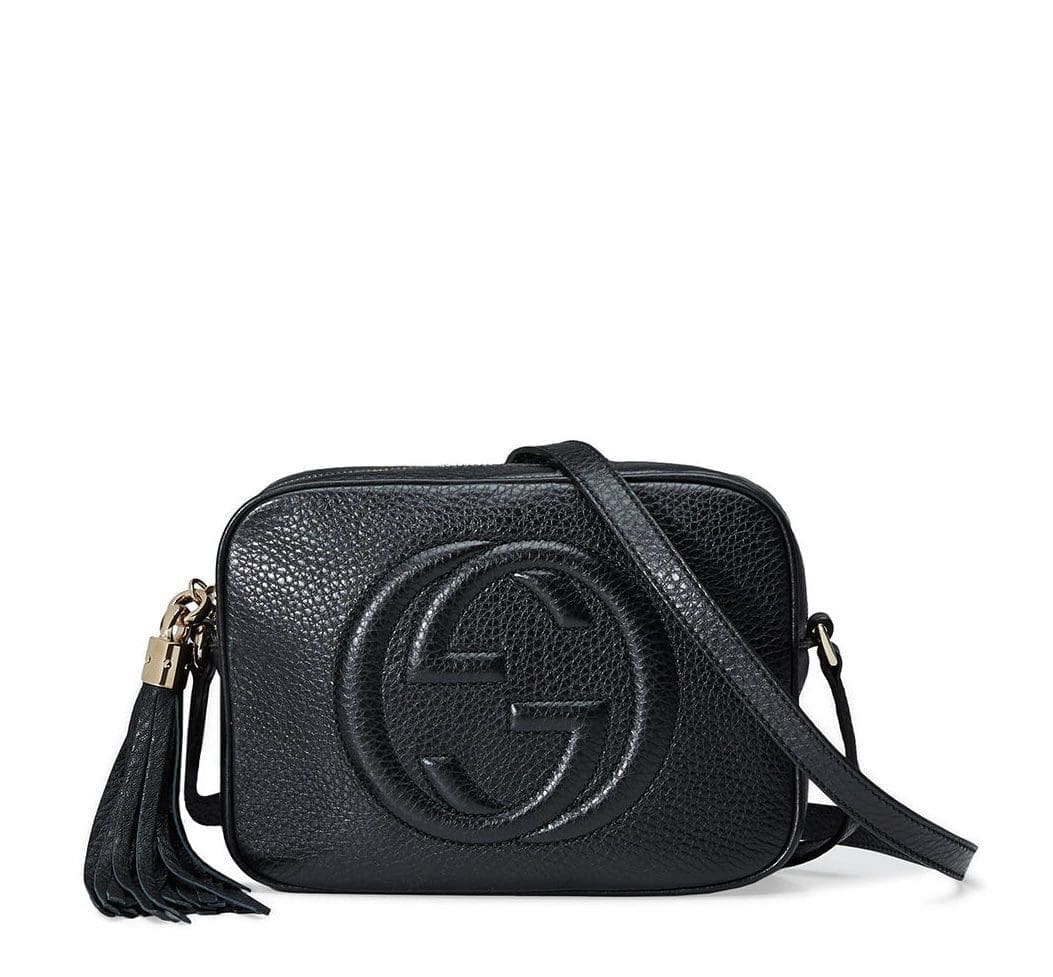 l1dpiEMR-TL_67@W2_LE2OQJYHEQ Gucci soho disco bag – black - Image 1