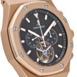 Audemars Piguet Royal Oak 25977OR.OO.D002CR.01 Chronograph Tourbillon Rose Gold Black Dial - Image 4