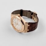 Audemars Piguet Royal Oak 15400OR.OO.D088CR.01 Selfwinding Rose Gold Silver Dial (2017) - Image 5