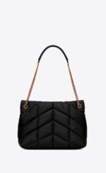 Saint Laurent PUFFER MEDIUM BAG IN QUILTED NAPPA LEATHER - Image 4