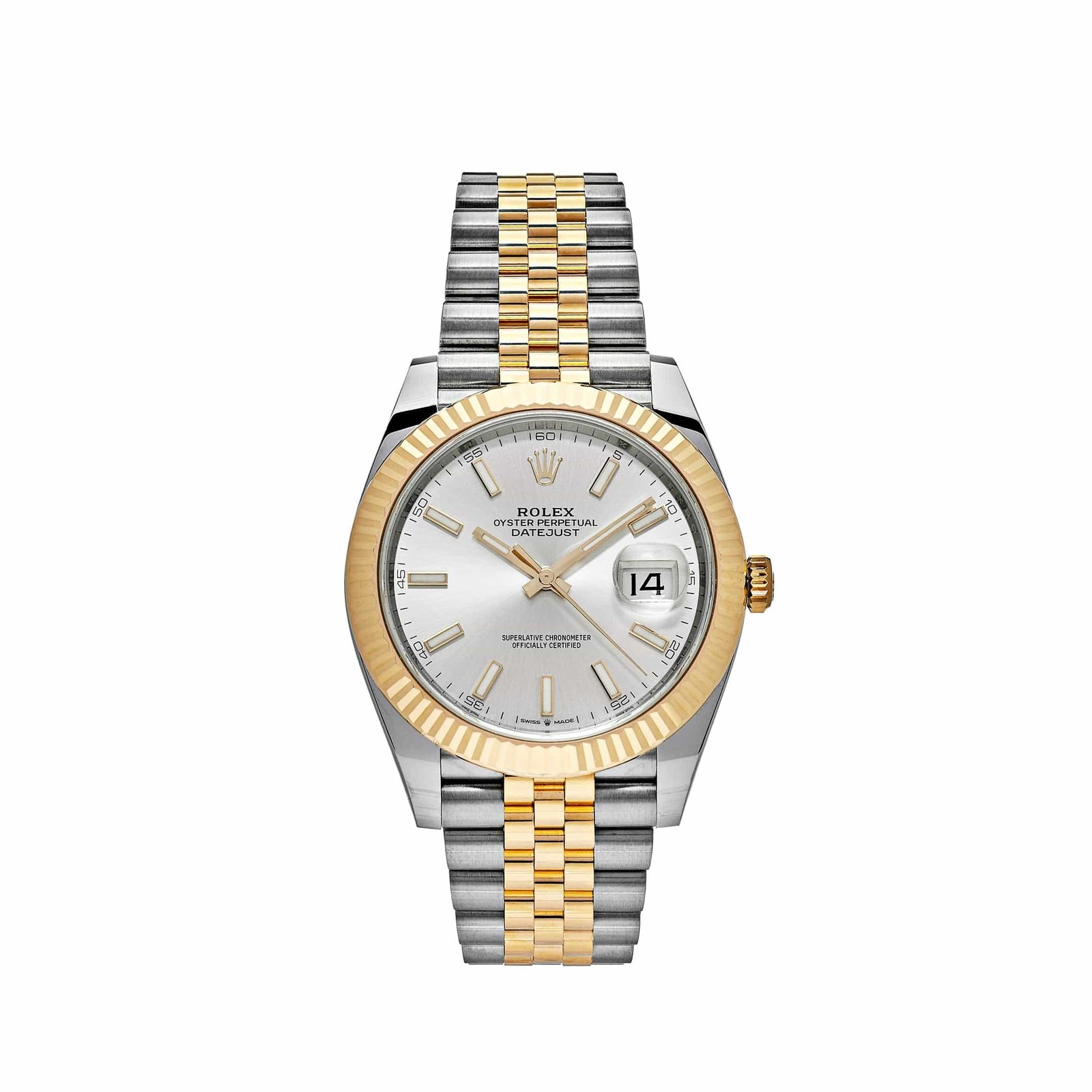 mDfOaZYF-rolex-datejust-126333-yellow-gold-stainless-steel-silver-dial-2022-rolex-40268554502388 Rolex Datejust 41 126333 Yellow Gold Stainless Steel Silver Dial (2022) - Image 1