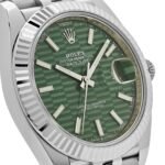 Rolex Datejust 41 126334 Stainless Steel Fluted Motif Green Dial Jubilee - Image 5