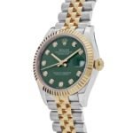 Rolex Datejust 31 278273 ‘Ladies’ Yellow Gold Stainless Steel Green Dial (2023) - Image 3