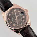 Rolex Sky-Dweller 326135 Rose Gold Chocolate Dial - Image 2