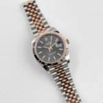 Rolex Datejust 41 126331 Rose Gold Stainless Steel Grey Motif Dial Jubilee (2024) - Image 3
