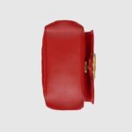 GUCCI MARMONT MINI SHOULDER BAG (RED) - Image 6