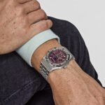 Audemars Piguet Royal Oak Perpetual Calendar 26598BC.ZZ.1220BC.01 ‘Special Edition’ White Gold Burgundy Dial Diamond Bezel (2024) - Image 2