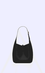 Saint Laurent LE 5 À 7 SUPPLE SMALL IN GRAINED LEATHER - Image 7