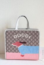 GUCCI CHILDREN’S DOG PRINT TOTE BAG - Image 2