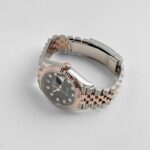 Rolex Datejust 36 126231 Rose Gold Stainless Steel Black Diamond Dial - Image 5