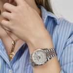 Rolex Datejust 36 126231 Rose Gold Stainless Steel Silver Fluted Motif Dial - Image 2