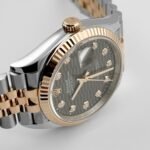 Rolex Datejust 36 126231 Rose Gold Stainless Steel Slate Motif Diamond Dial (2023) - Image 4