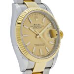 Rolex Datejust 36 126233 Two-Toned Yellow Gold Stainless Steel Champagne Dial (2023) - Image 3