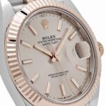 Rolex Datejust 41 126331 Rose Gold Stainless Steel Sundust Dial Jubilee (2024) - Image 5