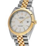 Rolex Datejust 41 126333 Yellow Gold Stainless Steel Silver Dial (2022) - Image 2