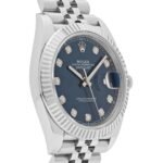 Rolex Datejust 41 126334 Stainless Steel Blue Diamond Dial Jubilee (2023) - Image 6