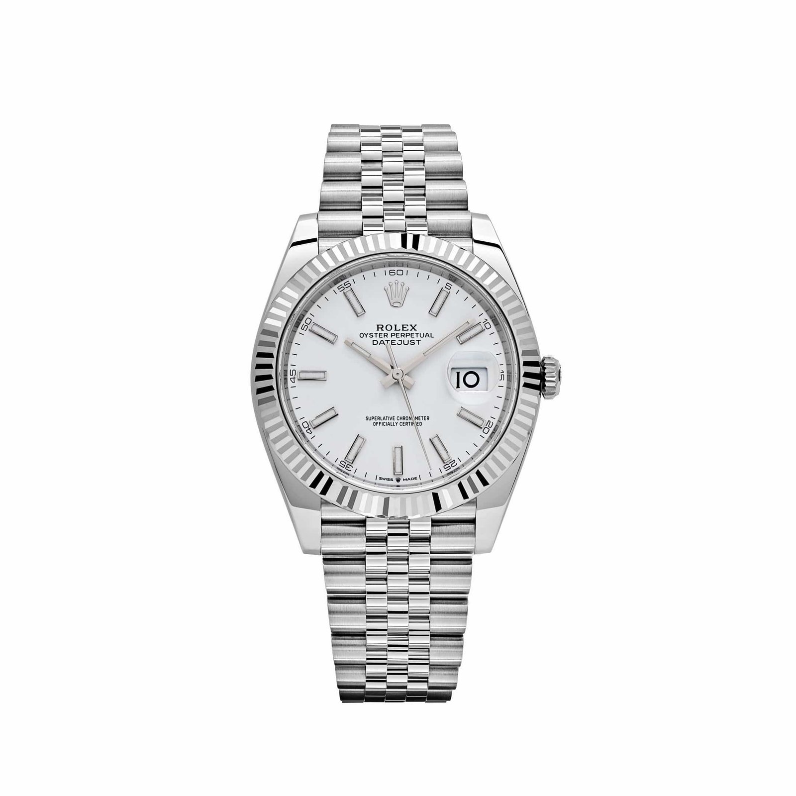 rolex-datejust-126334-stainless-steel-white-dial-jubilee-2024-rolex-43749147082996 Rolex Datejust 41 126334 Stainless Steel White Dial Jubilee (2024) - Image 1