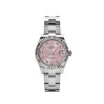 Rolex Datejust 31 278274 ‘Ladies’ Stainless Steel Pink Diamond Dial