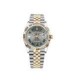 Rolex Datejust 36 126233 ‘Wimbledon’ Stainless Steel Yellow Gold Slate Dial Jubilee (2021)