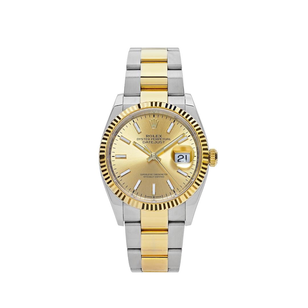rolex-datejust-41-126333-stainless-steel-yellow-gold-champagne-dial-oyster-rolex-40560954474740 Rolex Datejust 41 126333 Stainless Steel Yellow Gold Champagne Dial Oyster (2023) - Image 1