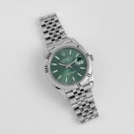 Rolex Datejust 41 126334 Stainless Steel Green Dial Jubilee (2022) - Image 3