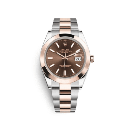 Rolex Datejust 41 126301 Stainless Steel Rose Gold Chocolate Dial (New 2025)