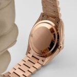 Rolex Day-Date 36 128345RBR Rose Gold Mother of Pearl Diamond Bezel (2025) - Image 9