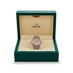 Rolex Day-Date 40 228235 Rose Gold Baguette Diamond Paved Dial - Image 6