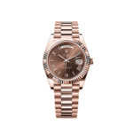 Rolex Day-Date 40 228235 Rose Gold Chocolate Roman Dial (2024)