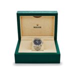 Rolex Day-Date 40 228238 Yellow Gold Black Diagonal Motif Dial - Image 6