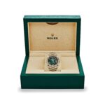 Rolex Day-Date 40 228238 Yellow Gold Green Ombre Roman Numeral Dial - Image 7