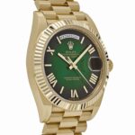 Rolex Day-Date 40 228238 Yellow Gold Green Ombre Roman Numeral Dial - Image 3