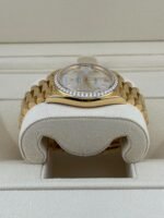 Rolex Day-Date 40 228348RBR Yellow Gold Diamond Bezel Silver Dial (2021) - Image 3