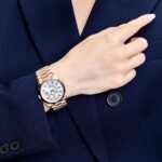 Rolex Day-Date 36 128235 Rose Gold Mother of Pearl Diamond Dial - Image 2