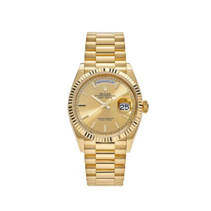 Rolex Day-Date 36 128238 Yellow Gold Champagne Dial