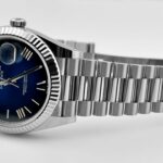 Rolex Day-Date 40 228239 White Gold Blue Ombre Roman Numeral Dial (2024) - Image 8