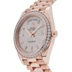 Rolex Day-Date 40 228345RBR Rose Gold Diamond Bezel Sundust Diamond Dial - Image 3
