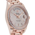 Rolex Day-Date 40 228345RBR Rose Gold Diamond Bezel Sundust Diamond Dial - Image 5