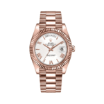 Rolex Day-Date 40 228235 Rose Gold White Roman Dial