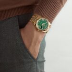 Rolex Day-Date 40 228238 Yellow Gold Green Roman Numerals Dial (2023) - Image 2