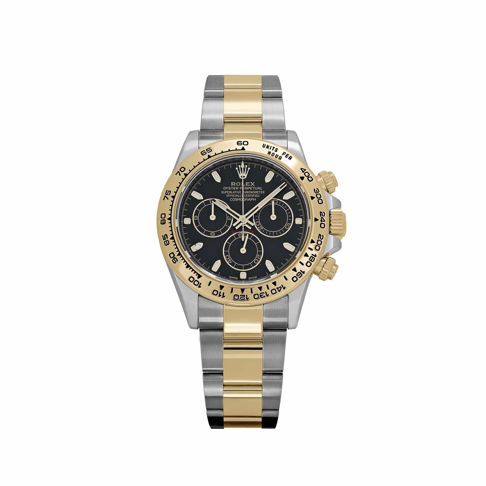 rolex-daytona-116503-yellow-gold-stainless-steel-black-dial-2019-rolex-1161514764 Rolex Daytona 116503 Yellow Gold Stainless Steel Black Dial (2019) - Image 1