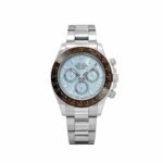 Rolex Daytona 116506 Platinum Ice Blue Baguette Diamond Dial (2020)