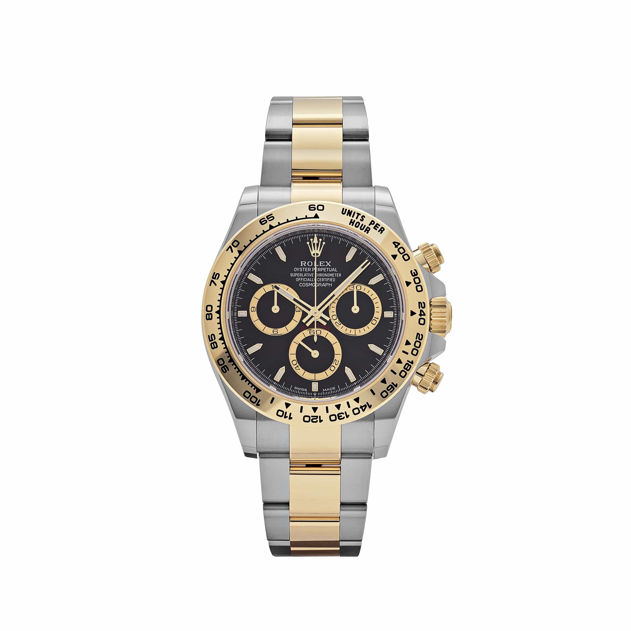 rolex-daytona-126503-stainless-steel-yellow-gold-black-dial-2024-rolex-43627841028340 Rolex Daytona 126503 Stainless Steel Yellow Gold Black Dial (2024) - Image 1