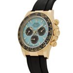 Rolex Daytona 126518LN Yellow Gold Turquoise Dial Oysterflex - Image 3
